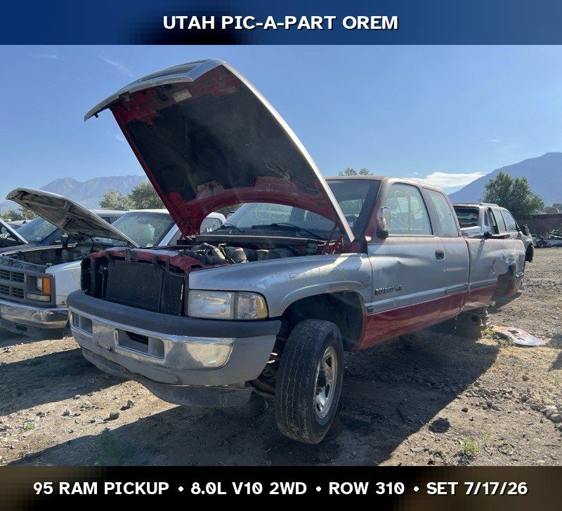 1995 Dodge Ram Pickup Parts - UTPAP Orem