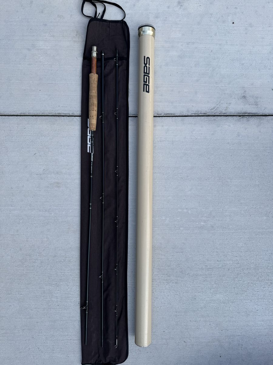 Sage SP 590-3 Fly Rod – 9' 5wt 3pc Graphite IV w/ Original Tube & Sock