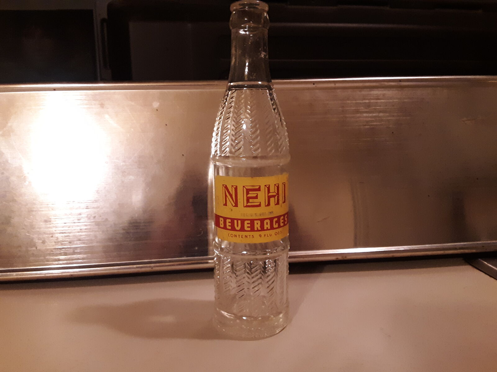 Vintage NEHI Beverages Pop Bottle Salt Lake City Bottling 1951