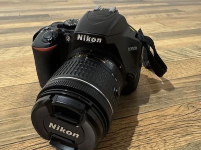 Nikon D3500 DSLR Camera w/ 2 Lenses + Bag