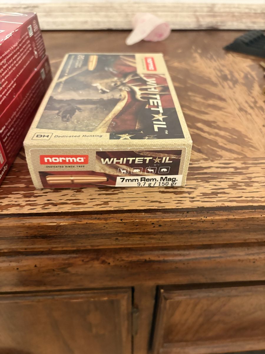 Norma 7mm rem mag 150gr- 20rds