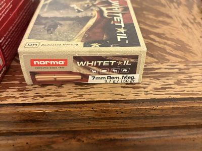 Norma 7mm rem mag 150gr- 20rds