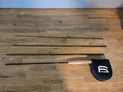 TFO Lefty Kreh 8'6" 5wt Fly Rod & Ross Flyrise Reel Combo - Near New Condition