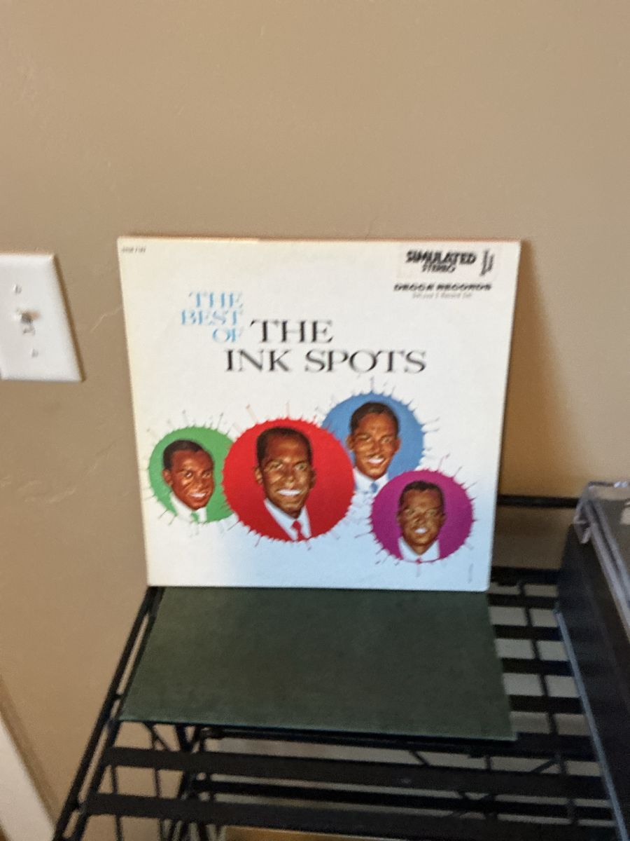 The Best Of The Ink Spots Vinyl Record LP Decca Records