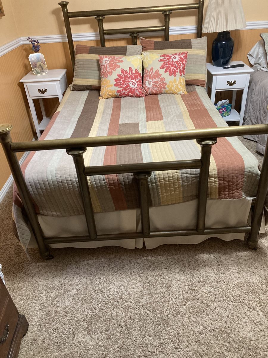 Antique Brass Bed