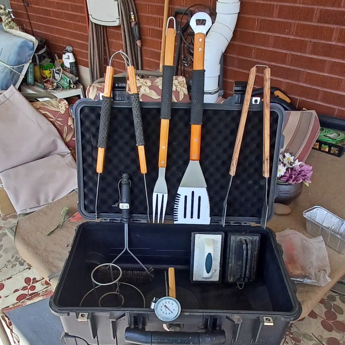 Grill tool kit