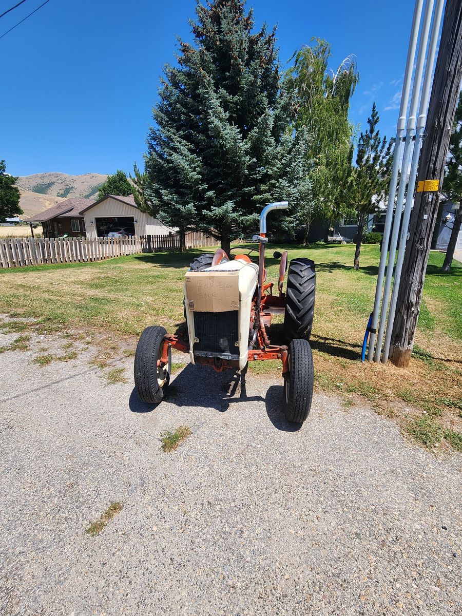 Ford 4000 Industrial Diesel Tractor with plow