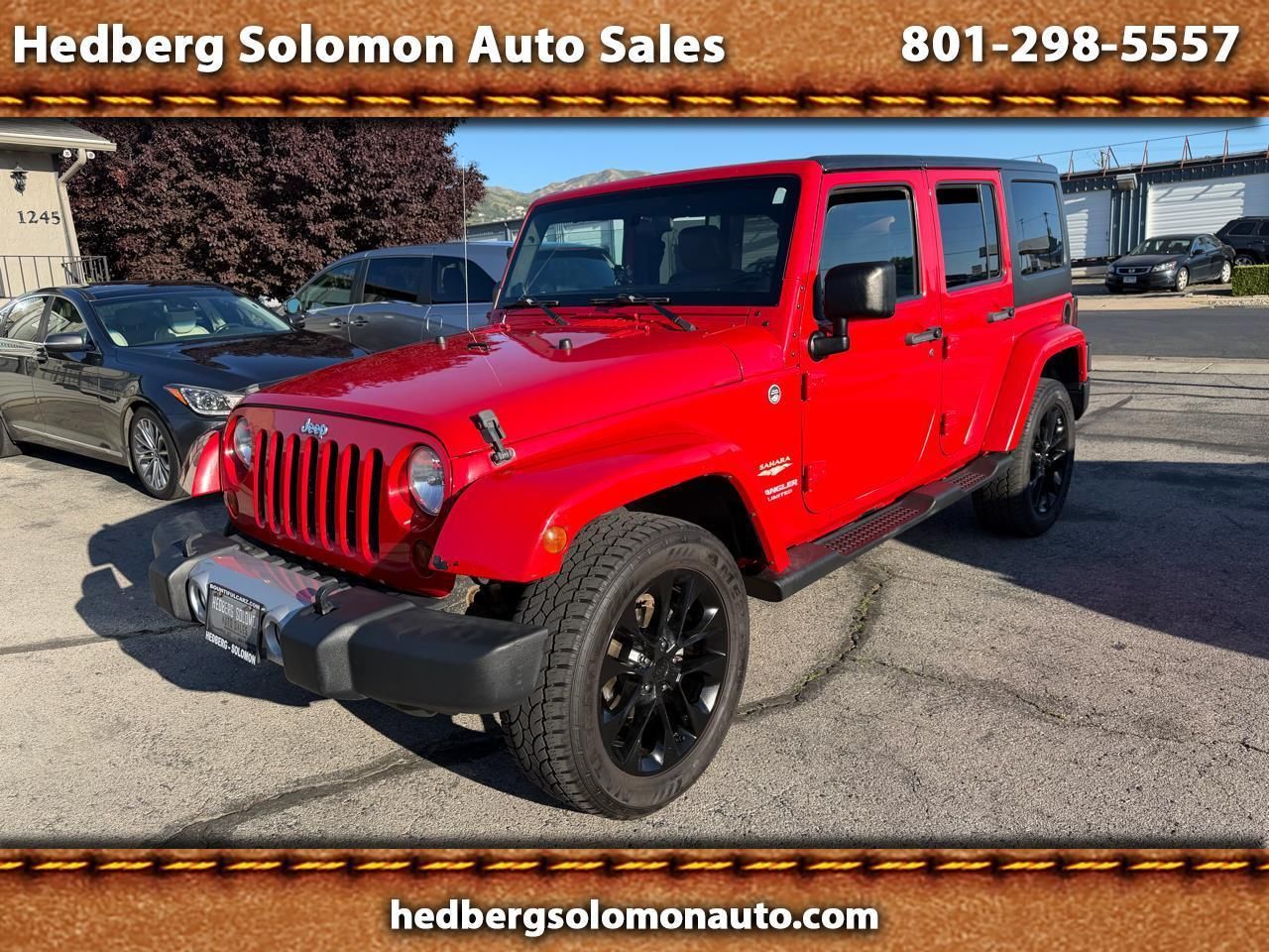 2012 Jeep Wrangler Unlimited Sahara