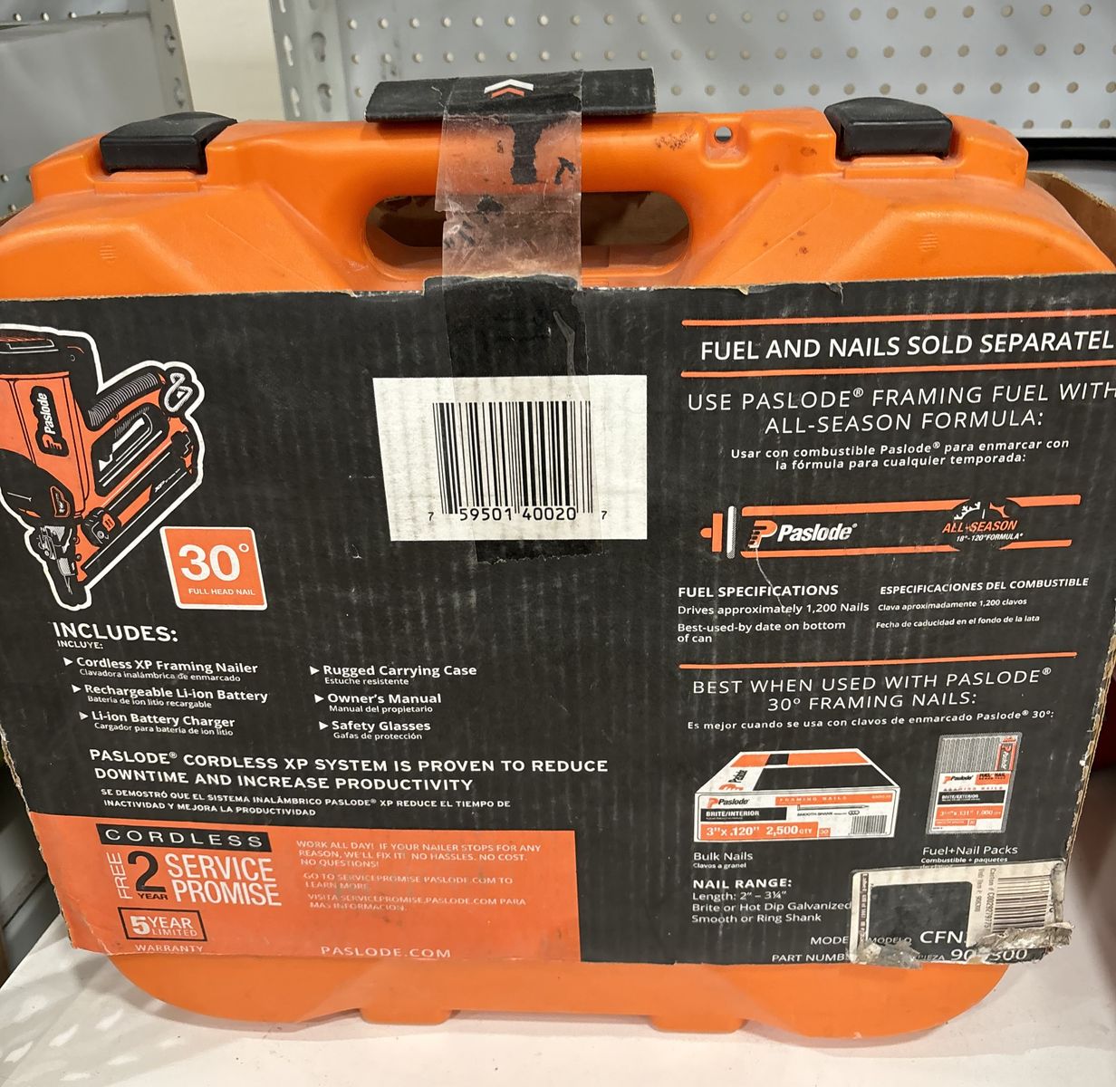 Fraimer Nailer paslode cordless xp - 906300