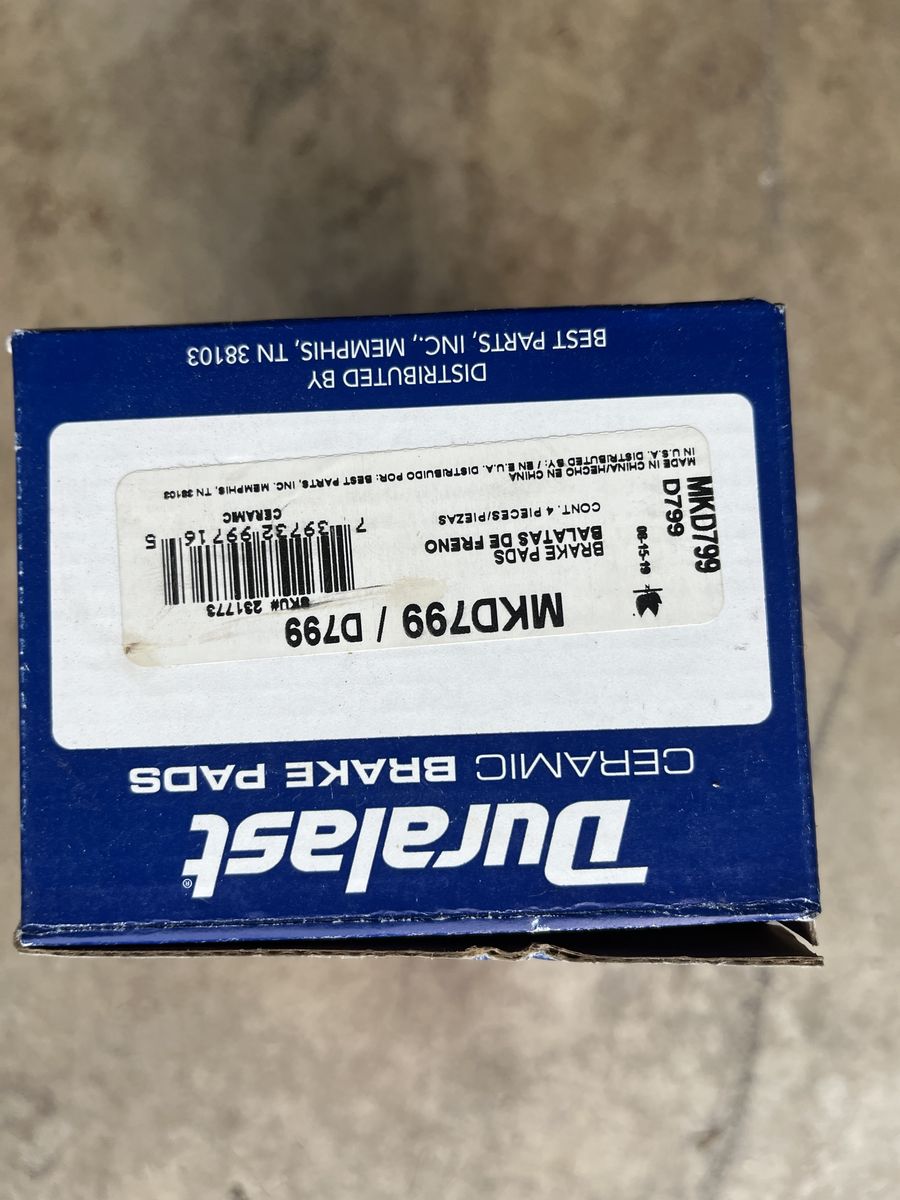 99-04 Toyota Tacoma break pads and shoes