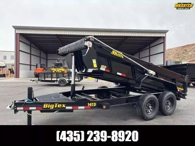 2026 Big Tex Trailers 7X14 15.4K 14TD HEAVY DUTY T