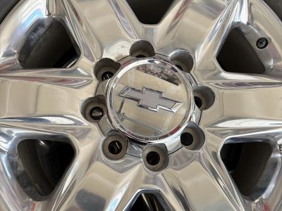 20” Chevy stock wheels