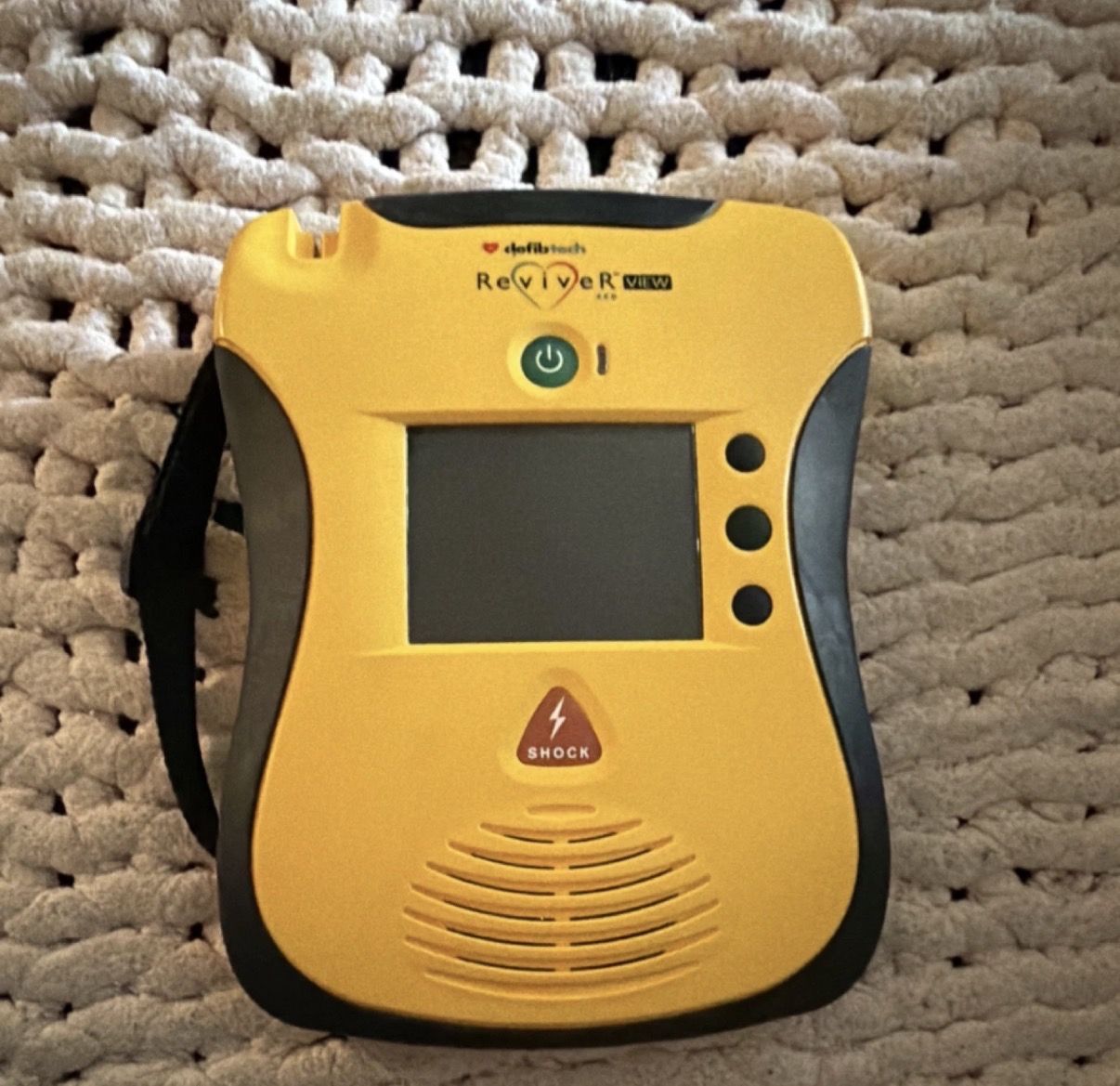 Defibtech Reviver View AED DDU-2300EN Yellow