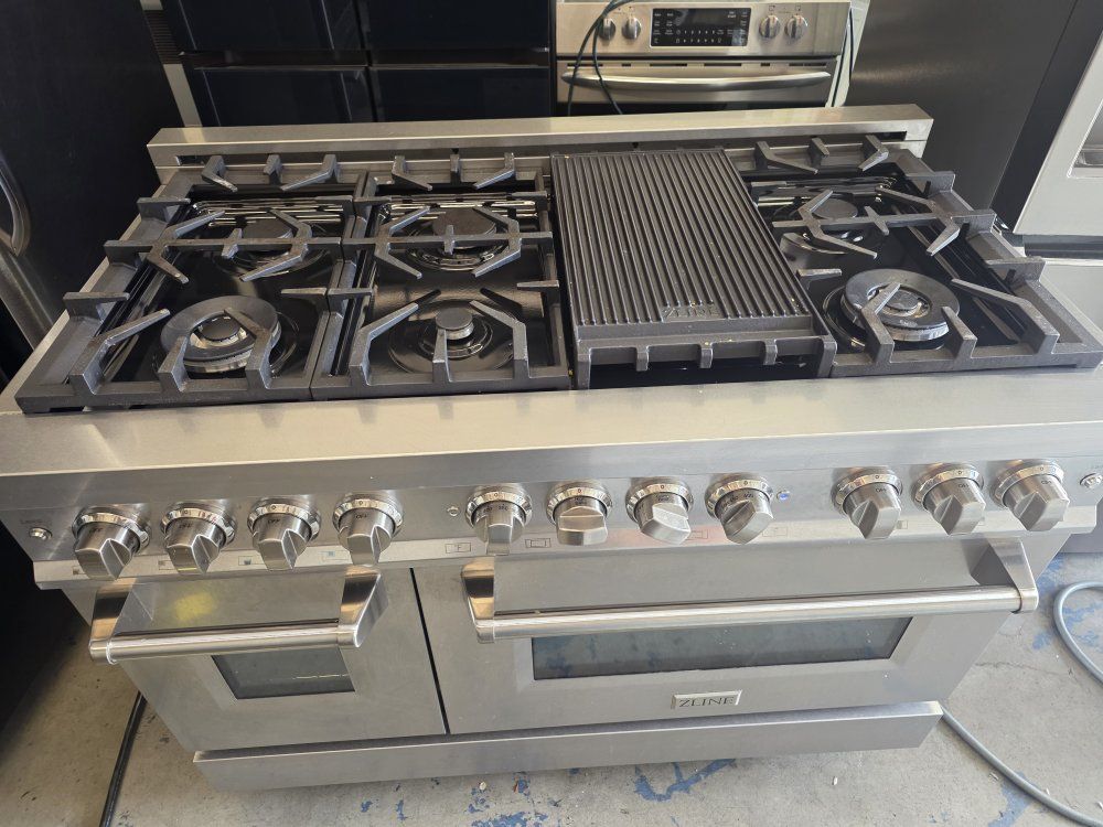 ZLINE 48" PROFESSIONAL GAS RANGE DUAL OVENS