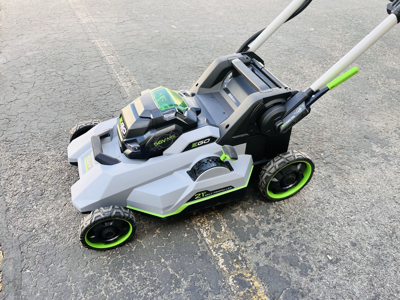 New EGO 800 series self propelled mower