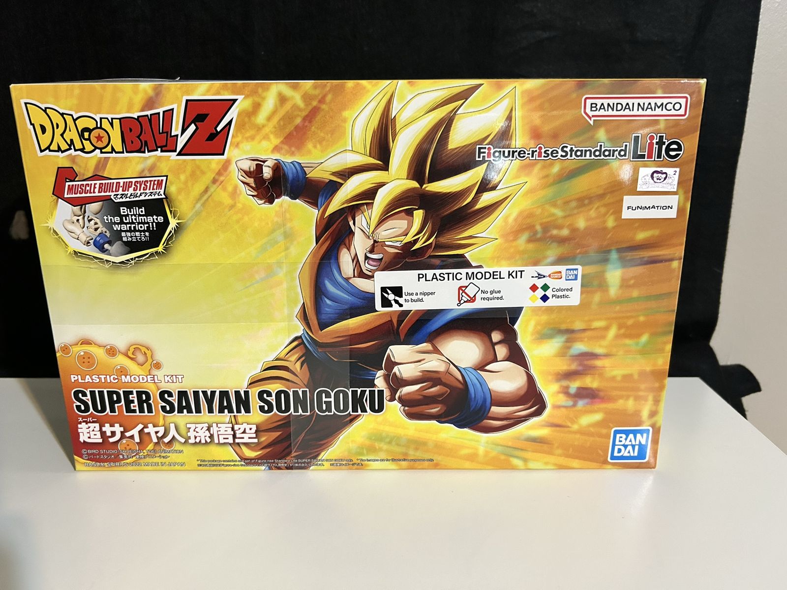 Bandai Dragon Ball Z Figure-rise Standard Lite Super Saiyan Son Goku Plastic Model Kit