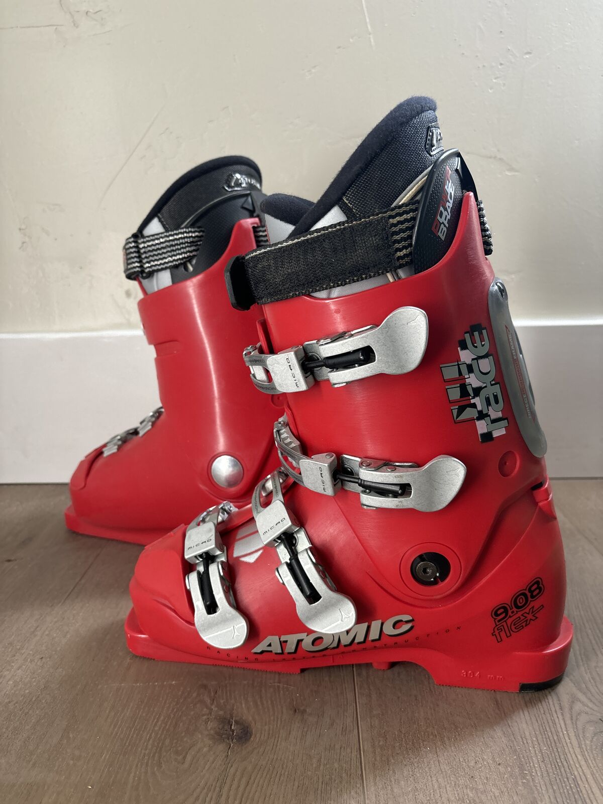 Atomic Race SkiAtomic ski Boots 9.08 Flex 313mm fiber reinforced Austria