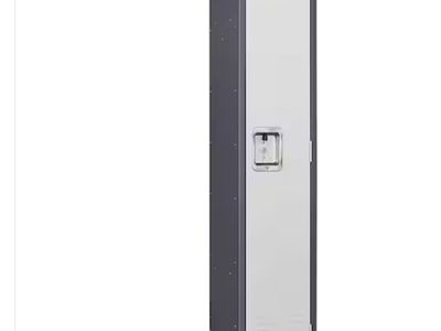 Metal Locker Single Tier 1 Door Tall Locker