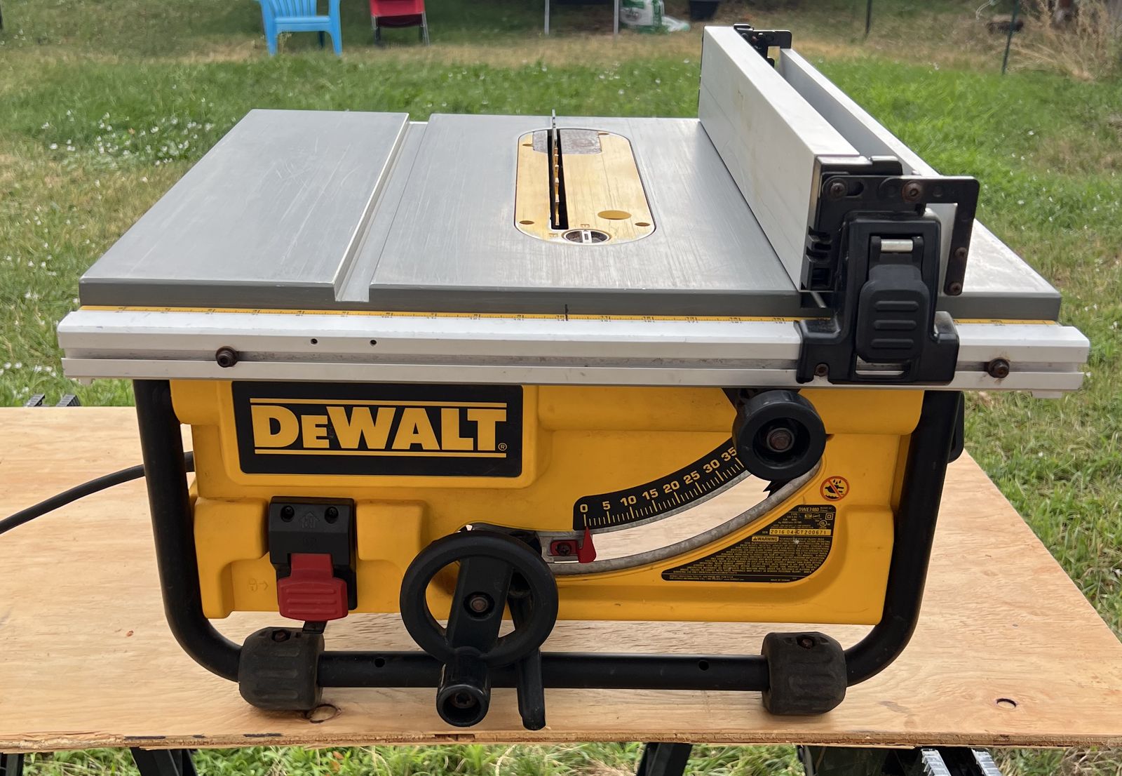 Dewalt DWE7480 Table Saw