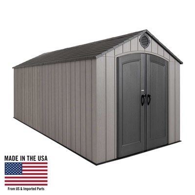 Lifetime 8x17.5 Shed