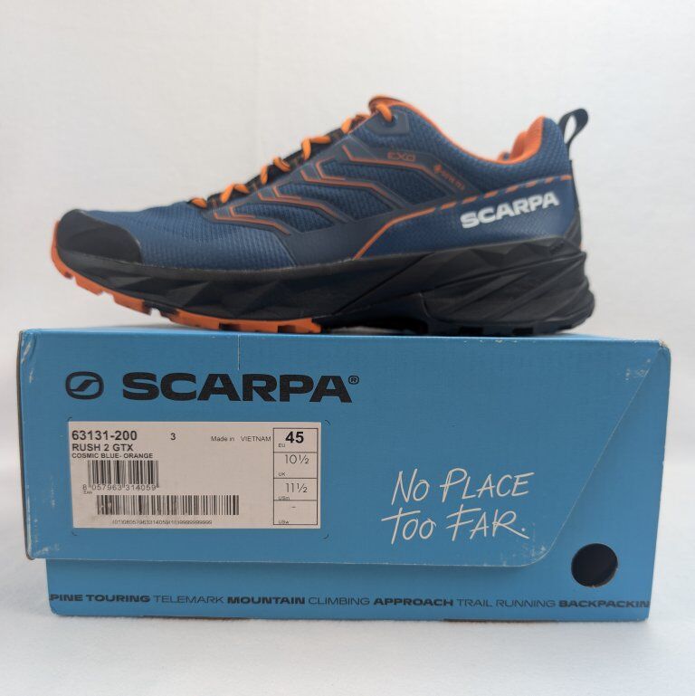 NEW Scarpa Rush 2 GTX Shoes Men's Size U.S. 11.5