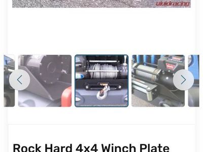 wrangler winch plate