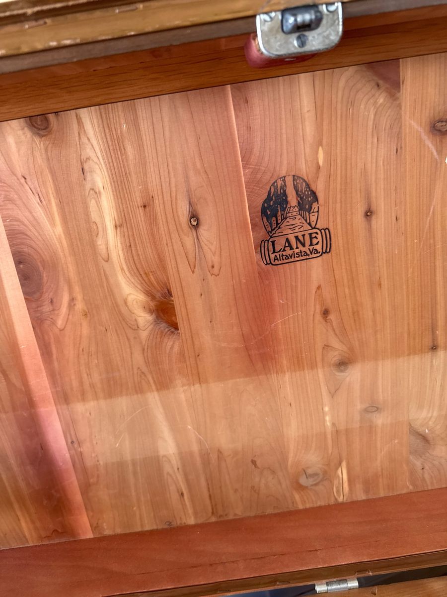 Vintage Lane Altavista Va Cedar Chest