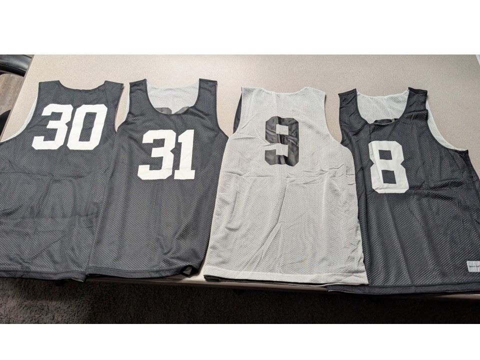 REVERSIBLE BASKETBALL JERSEYS