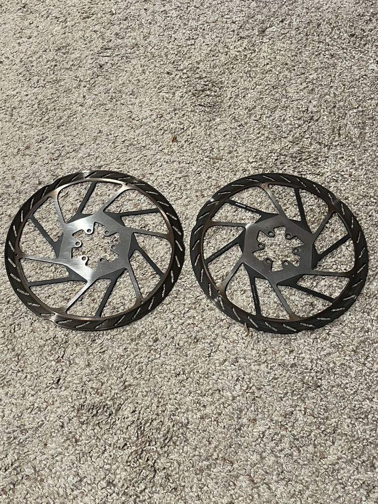 Sram HS2 220mm Rotors - Excellent Shape - sold as pair