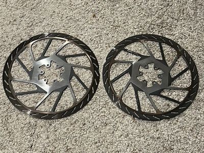 Sram HS2 220mm Rotors - Excellent Shape - sold as pair
