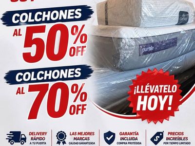 50% - 70% Mattress!