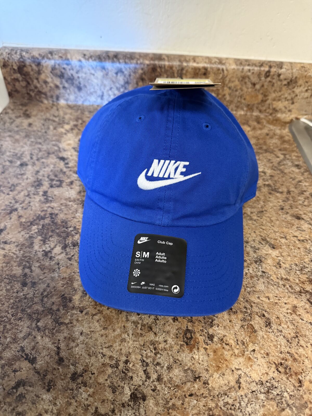 New Nike Club Cap – Blue – Size S/M (With Tags)
