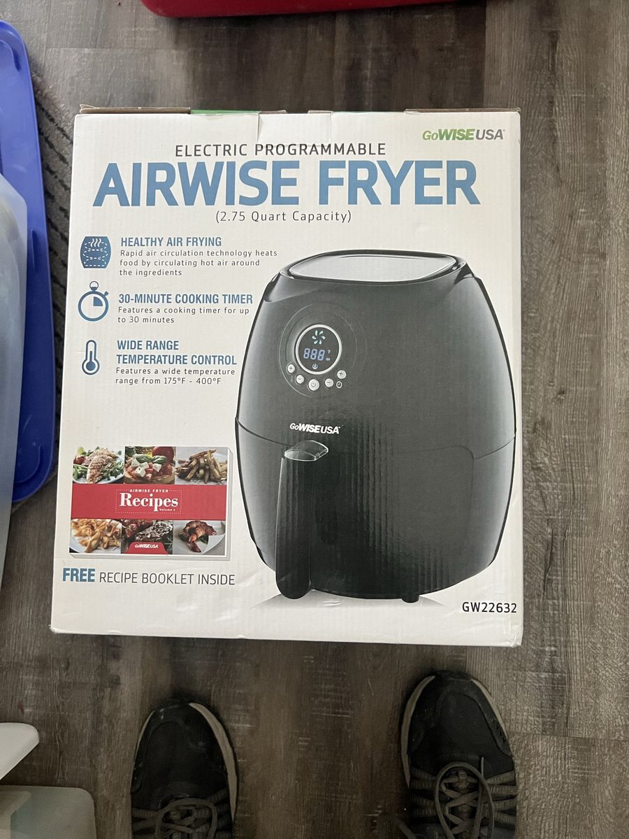 Air wise air fryer new never used