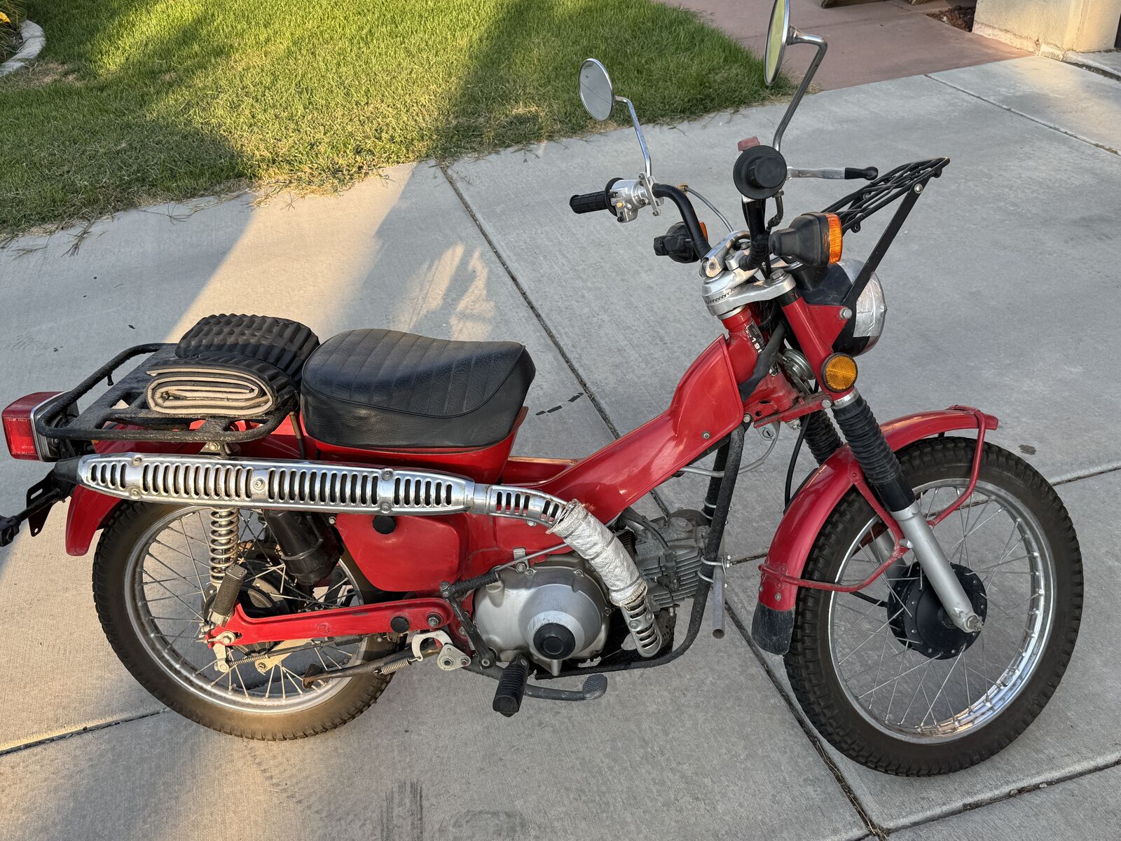 1986 Honda Trail 110 Motorcycle