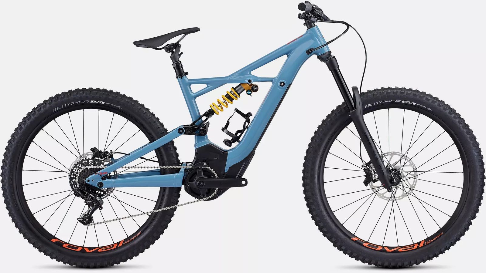 Specialized Kenevo Comp Electric Mountain Bike, Blue, Full Suspension, Roval Wheels