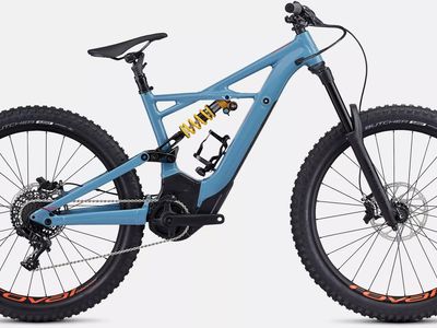 Specialized Kenevo Comp Electric Mountain Bike, Blue, Full Suspension, Roval Wheels
