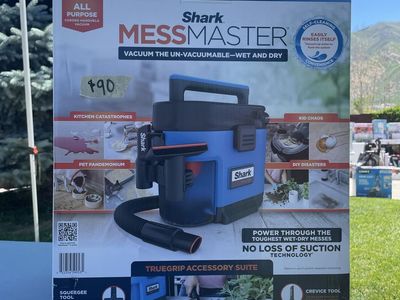 New Shark MessMaster Portable Wet and Dry Vacuum for Home, Shop, Garage, 1 Gallon, Corded