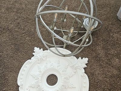 Globe Chandelier / Ceiling Medallions
