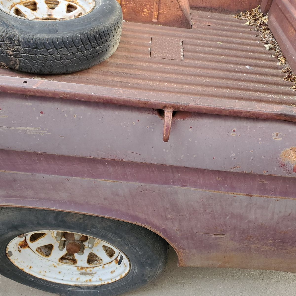 Datsun Utility's  Trailer Bed