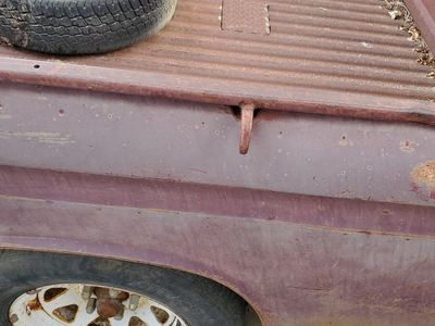 Datsun Utility's Trailer Bed