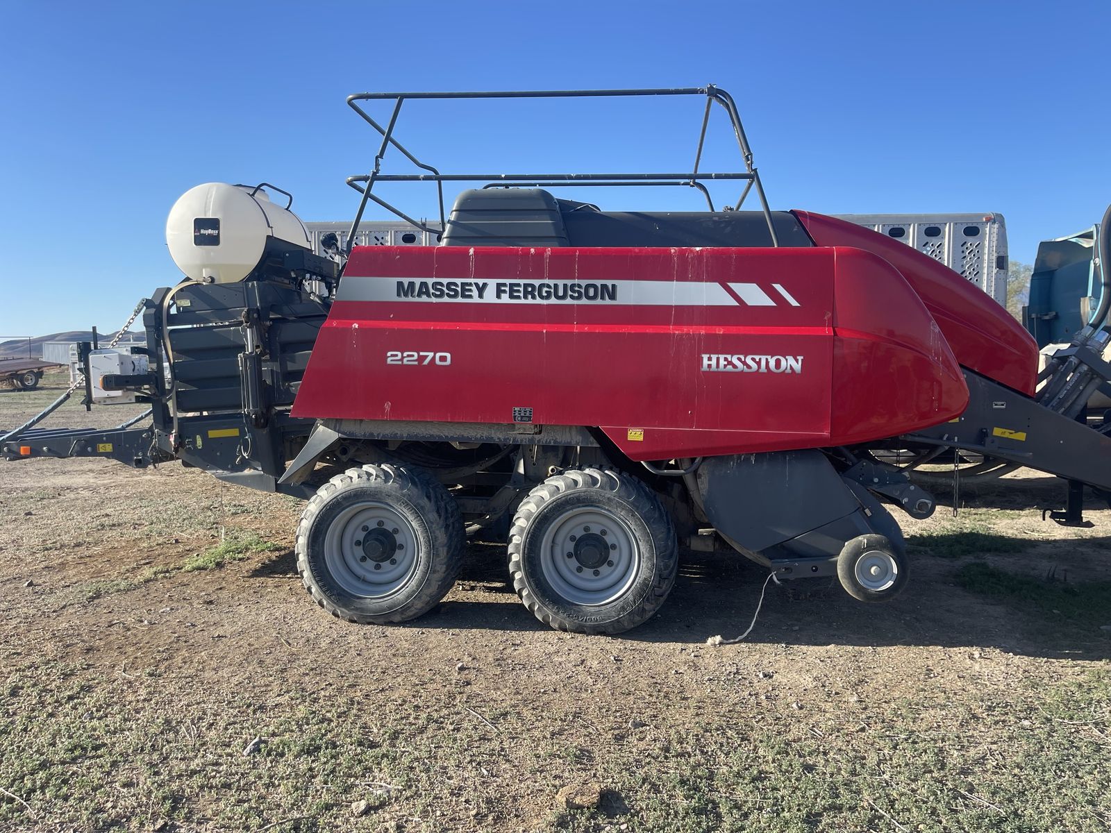 2018 Massey Ferguson 2270 baler, 30,466 bales