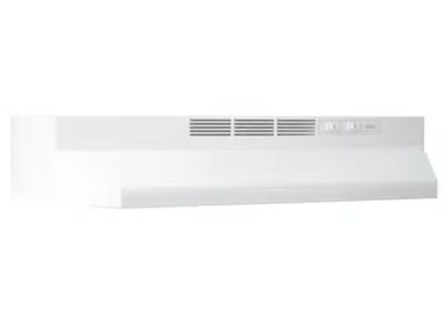New in Box Broan-NuTone 24 in. W White Non-Vented Range Hood