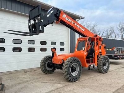 2015 Skytrack 8042 Telehandler, Open cab