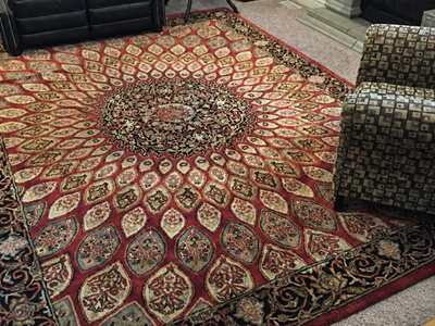 Rizzy Home SN2488 Shine Collection | Wool Area Rug | 9' x 12' | 100% Wool Rug