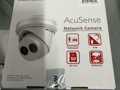 8 MP AcuSense Fixed Turret Network Security Camera