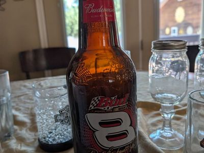 Budweiser Dale Earnhardt Jr #8 2000 NASCAR Winston Cup Rookie Season Bottle