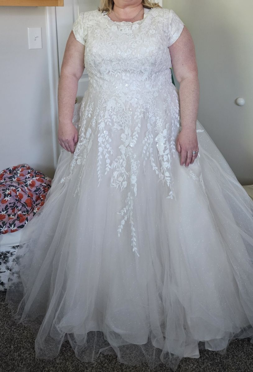 24w Plus Size Wedding Dress