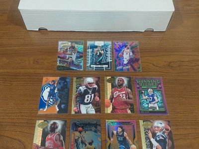 500+ Sports Card Collection | NBA • NFL • MLB • NHL | Rookies, Stars, Inserts & Parallels