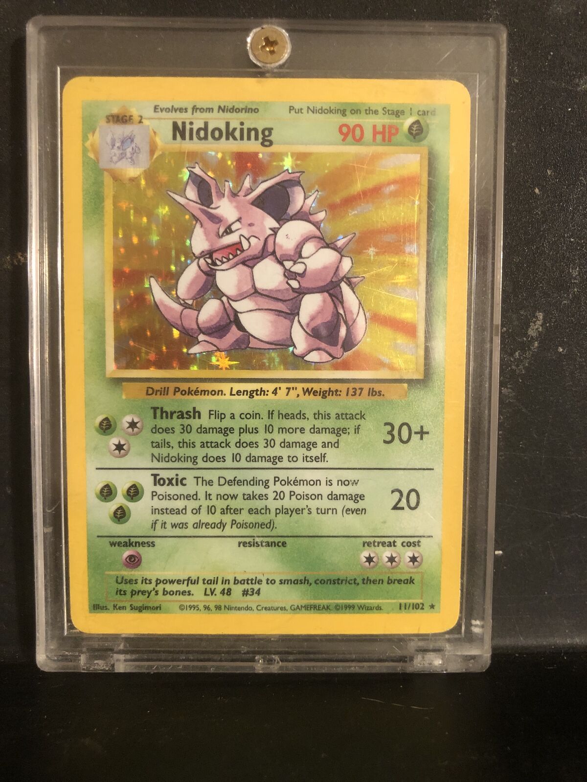 Nidoking 1st Edition