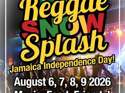 Reggae SNOW Splash August 6-7-8-9 in Pleasant Grove
